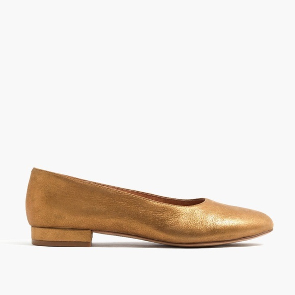 Made well gold flats 9.5